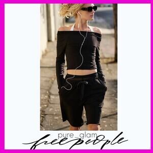 Free People matching set shorts and top